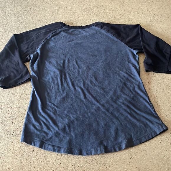 Bob Marley Wake Up and Live gray and black 3/4 sleeve baseball t-shirt - Picture 6 of 14